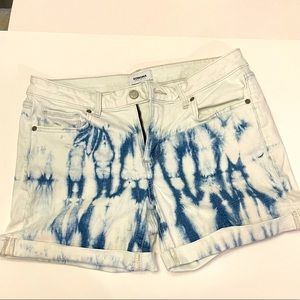 Sonoma Bleached Dye Effect Denim Shorts